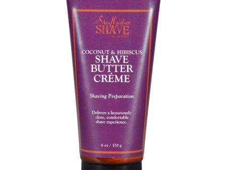 Sheamoisture Shave Butter Creme - Coconut And Hibiscus - Women - 6 Oz Online Hot Sale