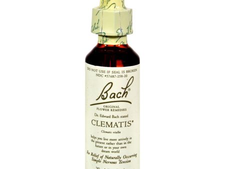 Bach Flower Remedies Essence Clematis - 0.7 Fl Oz For Discount