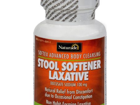 Naturade Softex Stool Softener Laxative - 60 Tablets on Sale