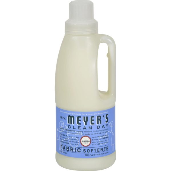 Mrs. Meyer s Fabric Softener - Bluebell - Case Of 6 - 32 Oz Online now