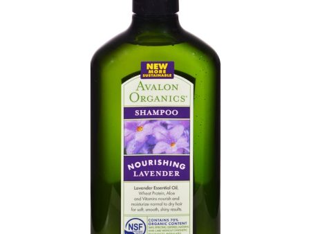 Avalon Organics Nourishing Shampoo Lavender - 11 Fl Oz on Sale