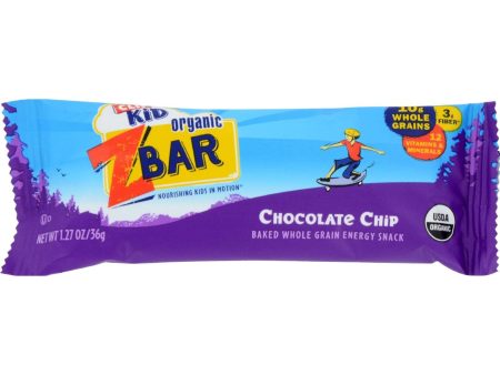 Clif Bar Zbar - Organic Chocolate Chip - Case Of 18 - 1.27 Oz Online Hot Sale