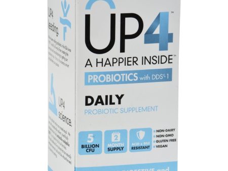 Up4 Probiotics - Dds1 Daily - 60 Vegetarian Capsules For Cheap