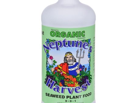 Neptune s Harvest Seaweed Fertilizer - Green Label - 32 Oz Hot on Sale