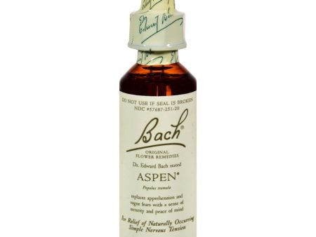 Bach Flower Remedies Essence Aspen - 0.7 Fl Oz Fashion