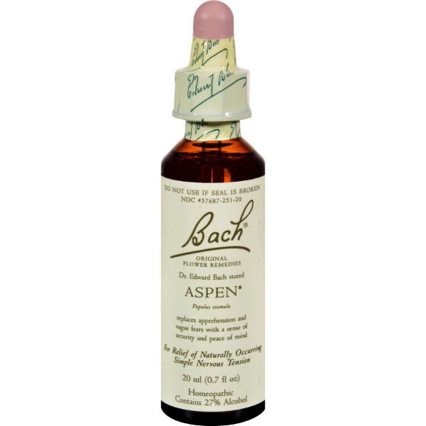 Bach Flower Remedies Essence Aspen - 0.7 Fl Oz Fashion