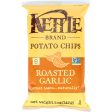 Kettle Brand Potato Chips - Roasted Garlic - 5 Oz - Case Of 15 For Cheap