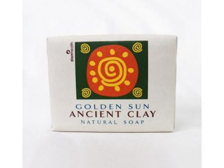 Zion Health Clay Bar Soap - Golden Sun - 10.5 Oz For Discount