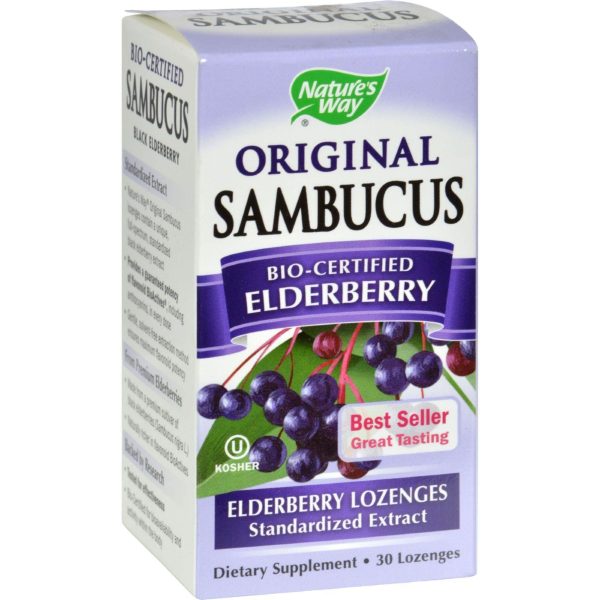 Nature s Way Sambucus Original Lozenges - 30 Lozenges Fashion