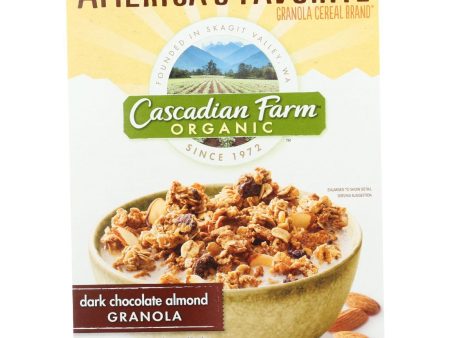 Cascadian Farm Granola - Organic - Dark Chocolate Almond - 13.25 Oz - Case Of 6 Discount