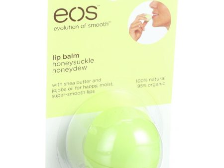 Eos Products Lip Balm - Smooth Sphere - Organic - Honeysuckle Honeydew - .25 Oz - Case Of 6 Discount