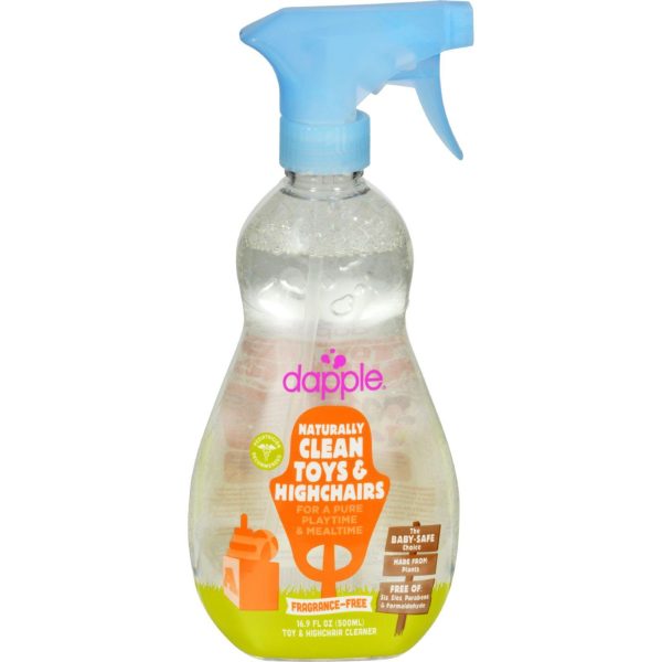 Dapple Toy And High Chair Cleaner - Fragrance Free - 16.9 Fl Oz For Sale