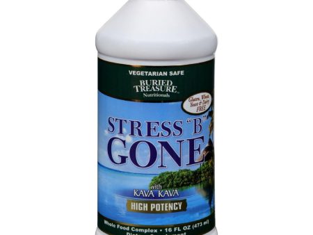 Buried Treasure Stress B Gone With Kava Kava - 16 Fl Oz Fashion