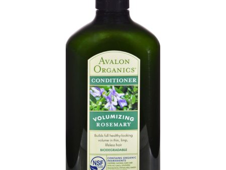 Avalon Organics Volumizing Conditioner With Wheat Protein And Babassu Oil Rosemary - 11 Fl Oz For Cheap