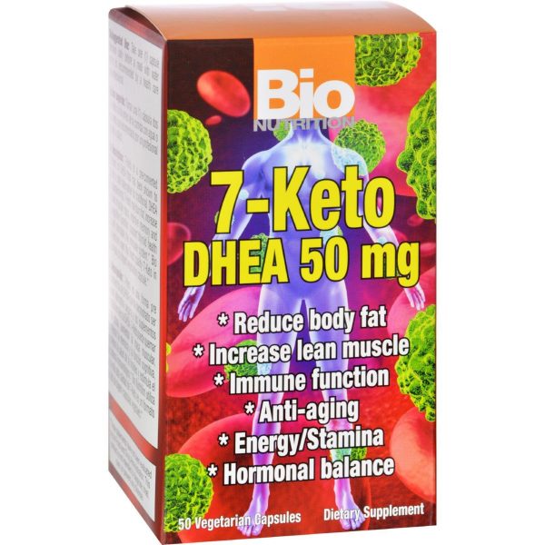 Bio Nutrition 7 Keto Dhea 50 Mg - 50 Vegetarian Capsules Online Hot Sale