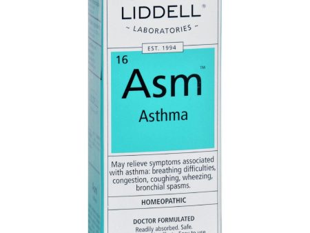 Liddell Homeopathic Asthma - Asm - Oral Spray - 1 Oz Online Sale