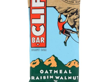 Clif Bar - Organic Oat Raisin Walnut - Case Of 12 - 2.4 Oz Fashion