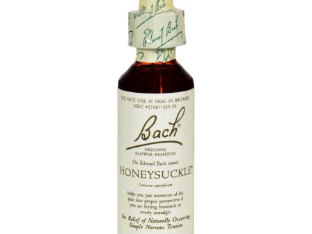 Bach Flower Remedies Essence Honeysuckle - 0.7 Fl Oz For Sale