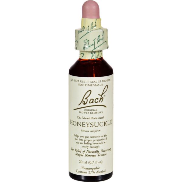 Bach Flower Remedies Essence Honeysuckle - 0.7 Fl Oz For Sale