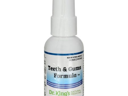 King Bio Homeopathic Teeth And Gums Formula - 2 Fl Oz Online Sale