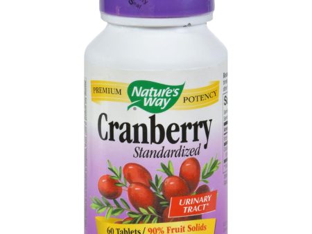 Nature s Way Cranberry Standardized - 60 Tablets Sale