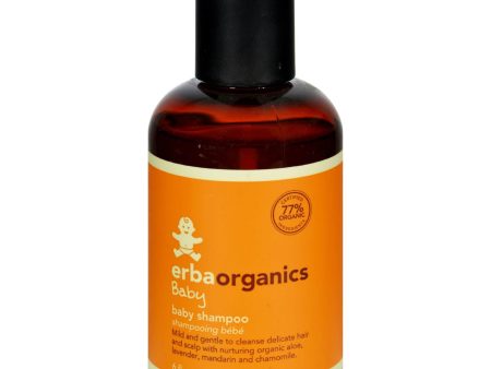 Erbaorganics Baby Shampoo - 6 Oz Fashion