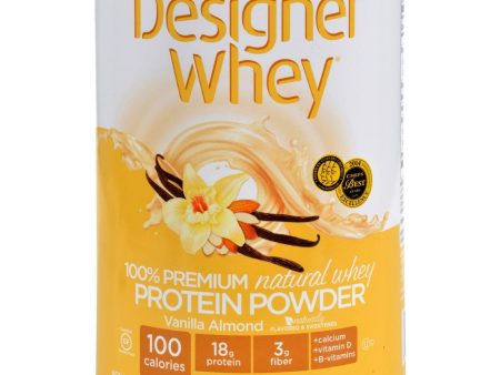 Designer Whey Protein Powder Vanilla Almond - 12 Oz For Discount