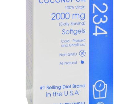 Creative Bioscience Coconut Oil 1234 - 2000 Mg - 180 Softgels Fashion