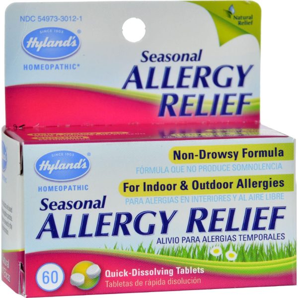 Hylands Homepathic Seasonal Allergy Relief - 60 Tablets Online Sale