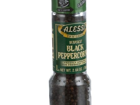 Alessi Grinder - Whole Black Peppercorns - Large - 2.64 Oz For Cheap