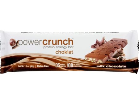 Power Crunch Bar - Chocolate Milk - Case Of 12 - 1.4 Oz Online Sale