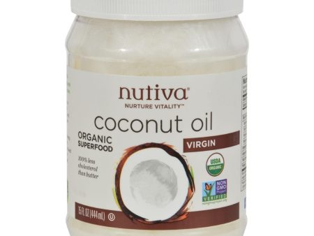 Nutiva Virgin Coconut Oil Organic - 15 Fl Oz Discount