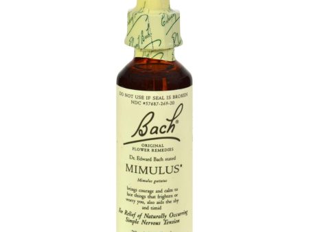 Bach Flower Remedies Essence Mimulus - 0.7 Fl Oz Online Hot Sale