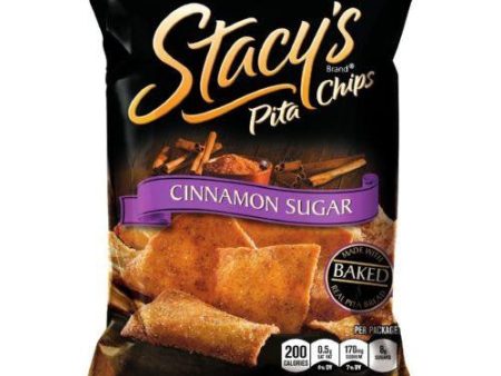 Stacey s Pita Chips - Cinnamon Sugar - 1.5 Oz - Case Of 24 Online