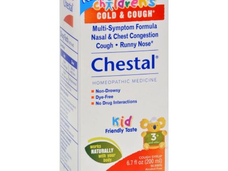 Boiron Children s Chestal Cough And Cold - 6.7 Oz Hot on Sale