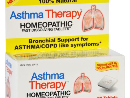 Trp Asthma Therapy - 70 Tablets Hot on Sale