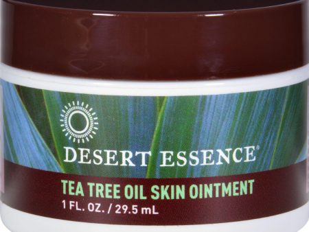 Desert Essence Tea Tree Oil Skin Ointment - 1 Fl Oz For Sale