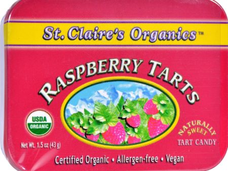 St Claire s Organic Raspberry Display Case - Case Of 6 - 1.5 Oz Cheap