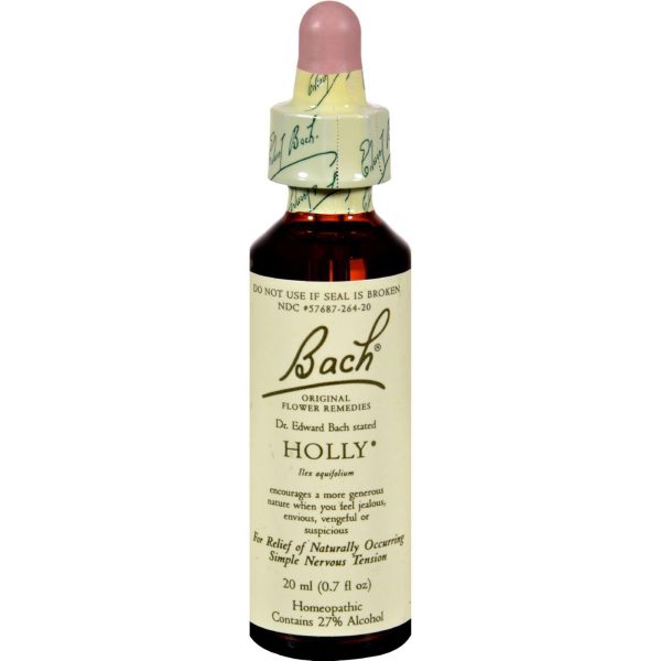 Bach Flower Remedies Essence Holly - 0.7 Fl Oz Online