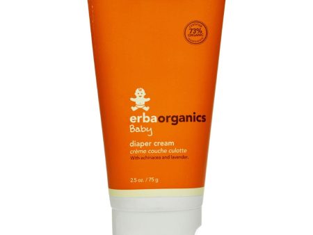 Erbaorganics Diaper Cream - 2.5 Oz Online Hot Sale