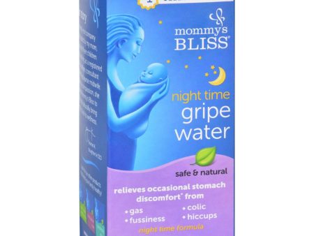 Mommys Bliss Gripe Water - Night Time - 4 Oz Cheap