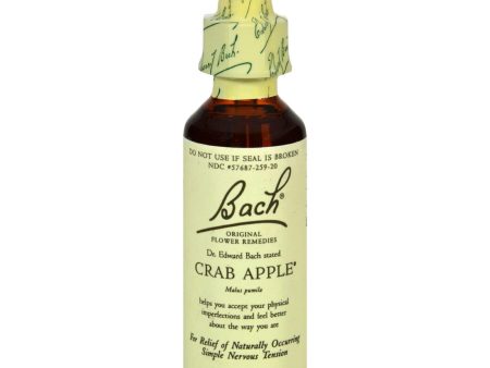 Bach Flower Remedies Essence Crab Apple - 0.7 Fl Oz For Cheap