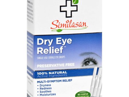 Similasan Dry Eye Relief - 20 Sterile Single-use Droppers For Discount