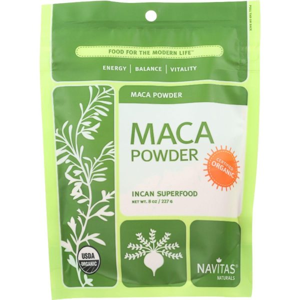 Navitas Naturals Maca Powder - Organic - 8 Oz - Case Of 12 Online Hot Sale