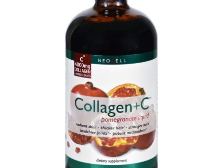 Neocell Laboratories Collagen Plus Vitamin C - Pomegranate Liquid - 16 Oz For Discount