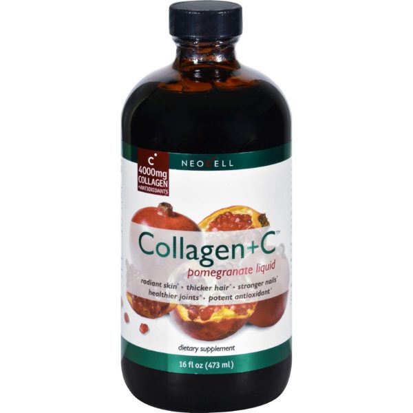 Neocell Laboratories Collagen Plus Vitamin C - Pomegranate Liquid - 16 Oz For Discount