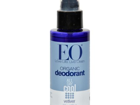 Eo Products Organic Deodorant Spray Vetiver - 4 Fl Oz For Cheap