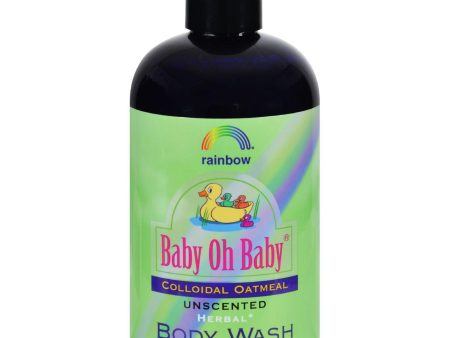 Rainbow Research Baby Oh Baby Organic Herbal Wash Colloidal Oatmeal Unscented - 12 Fl Oz Sale