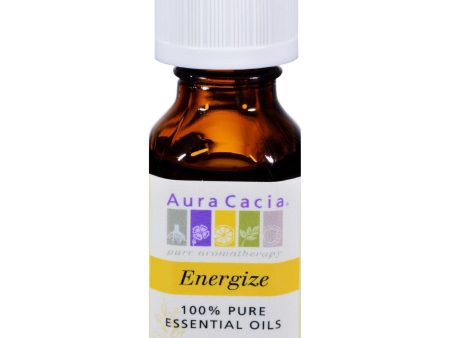 Aura Cacia Pure Essential Oil Energize - 0.5 Fl Oz Online