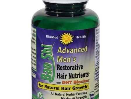 Biomed Health Advanced Bao Shi Men s Hair Supplement - 120 Tablets For Cheap